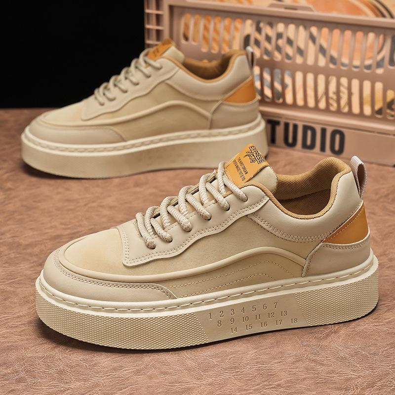 Мужская обувь новая весенняя спортивная повседневная обувь с мягкой подошвой мужская обувь на платформе нескользящая универсальная обувь
