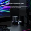 Мини-сабвуфер со светодиодной подсветкой и USB: Настольная или портативная колонка с высокой громкостью и длительным временем работы в режиме ожидания – креативный аудиоподарок.