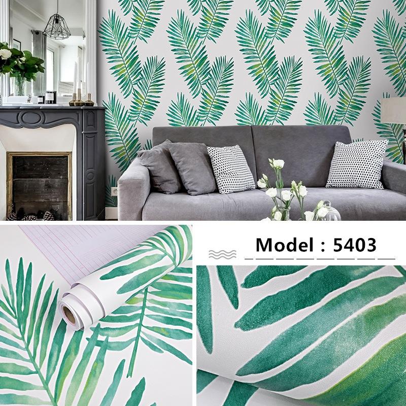 Waterproof Self-adhesive Wallpaper Bedroom Background Wall Furniture Renovation Sticker