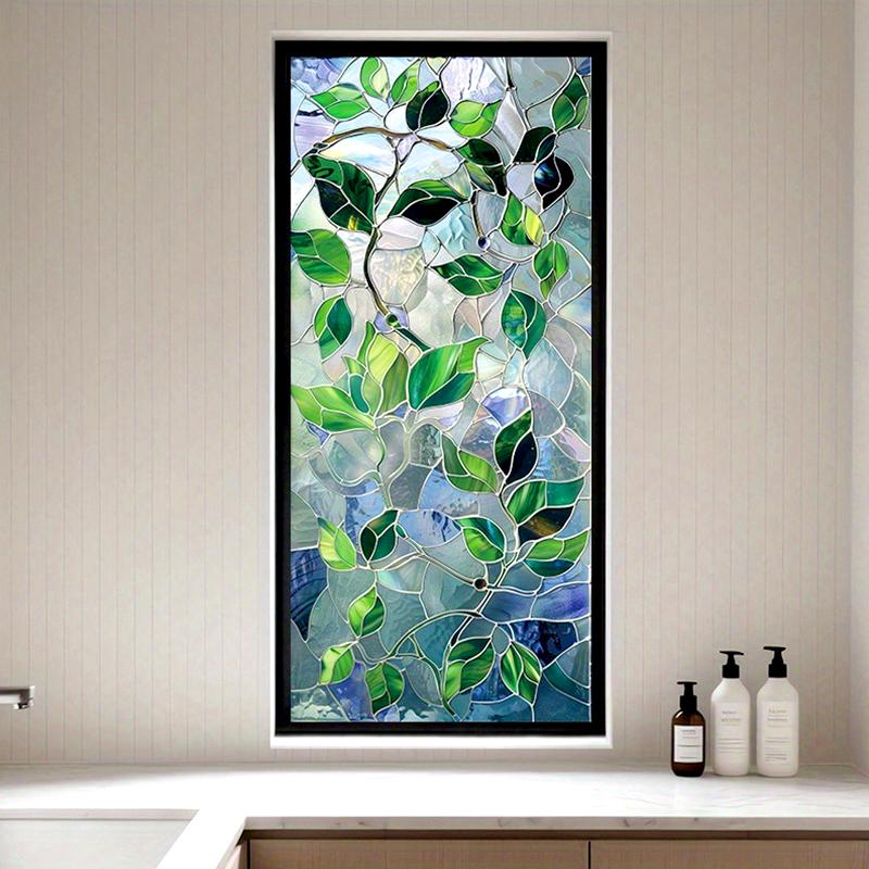 1 шт. Защита конфиденциальности Матовое 45x100 см Электростатические ПВХ Наклейки Ретро Стекло DIY Окно Домашний Декор