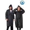 Женский и мужской плащ с капюшоном и застежкой Eva Black Water Windproof плащ Bymmrc881r