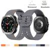 Бесшовный ремешок для Samsung Galaxy Watch Ultra Band для мужчин и женщин, классическая пряжка, резиновый ремешок для Galaxy Watch Ultra, ремешок 47 мм