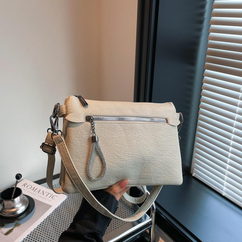 Single-shoulder Bag Women's Handbag Fashionable Multi-layered Ladies' Mobile Phone Bag Wallet, Hand-held Crossbody Bag