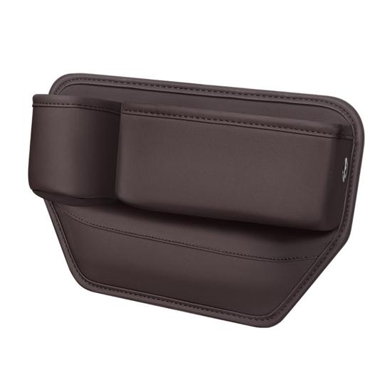 Ящик для хранения, заполнитель щелей в автомобильном сиденье с подстаканником, большая вместимость, легко устанавливается на сиденье