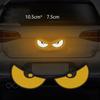 2pcs Devil Cat Eyes Warning Car Reflective Safety Tape Sticker for Auto Truck Motorcycle Trailer Safety Warning Strip