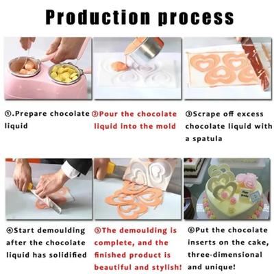 1 шт. Силиконовая форма в форме сердца для шоколада, форма для кексов, печенья, инструменты для украшения торта