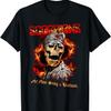 Официальная футболка Scorpions Blackout Skull
