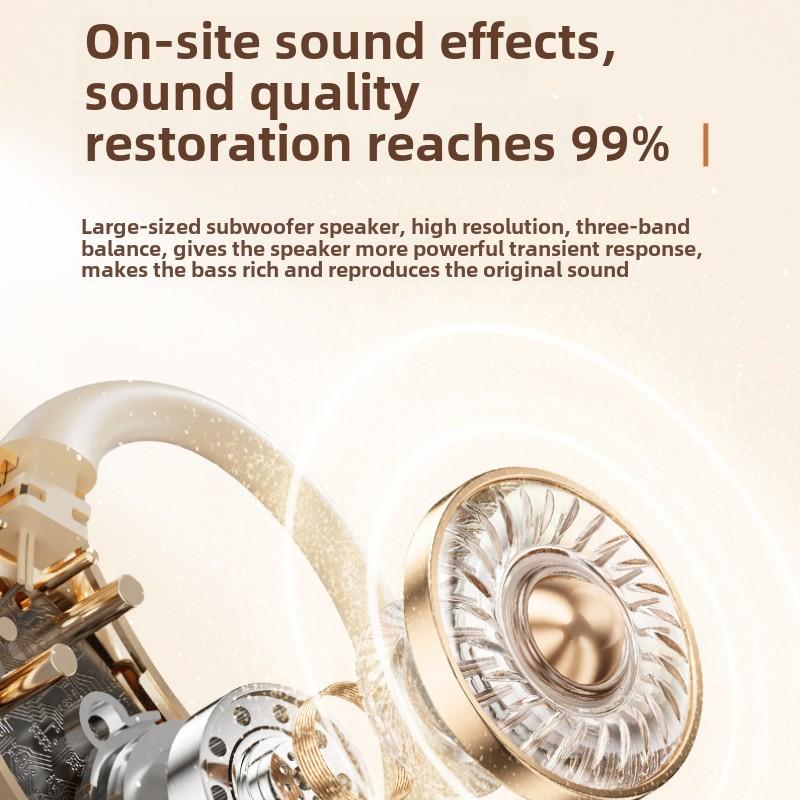 AI Translation Headset Multi-language Translation Real-time Translation OWS Across The New Bluetooth Headset