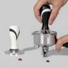 Constant Pressure Coffee Tamper Flat Bottom Espresso Distribution Tool  Barista Use
