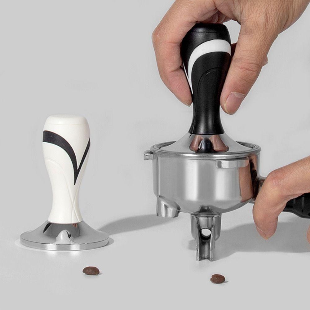 Constant Pressure Coffee Tamper Flat Bottom Espresso Distribution Tool  Barista Use