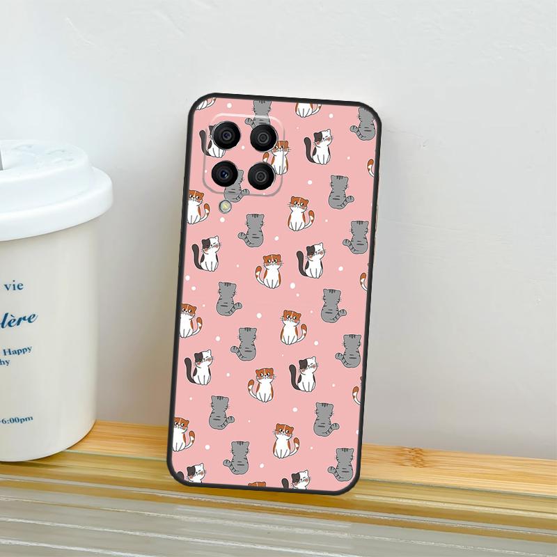 Забавный коллаж с котами Чехол для Samsung Galaxy M14 M54 M34 M13 M15 M36 M55 M35 M56 M16 M31 M11 M53 M12 M32 M52 M06
