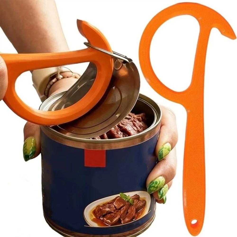 3D Printed Manual Can Opener Non-Slip Drink Bottle Opener Safe Can Opening Tool Home Kitchen