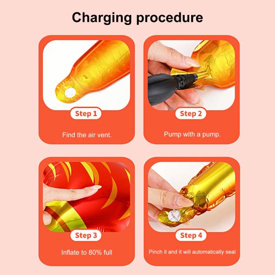 10/20/30 шт. надувной факел оптом, поддельные факелы, украшения, спортивные игры, реквизит, беспламенный воздушный шар, палка для вечеринок, спортивных соревнований, мероприятий, принадлежностей