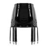 Womens Wet Look Patent Leather Garter Belt Skirt High Waist Suspenders with Metal Buckle Clips Plus Size
