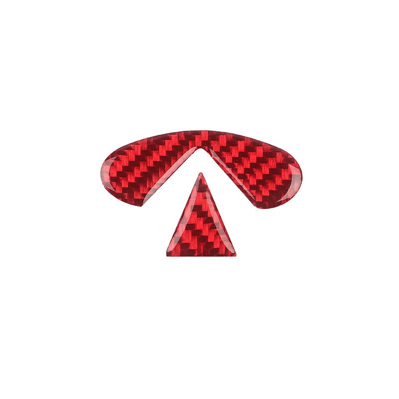 Epoxy Car Steering Wheel Center Sticker for Infiniti Q50L Q60 Q50 Q30 Q70 G25 G50 QX60 QX70 FX35 FX37 Accessories