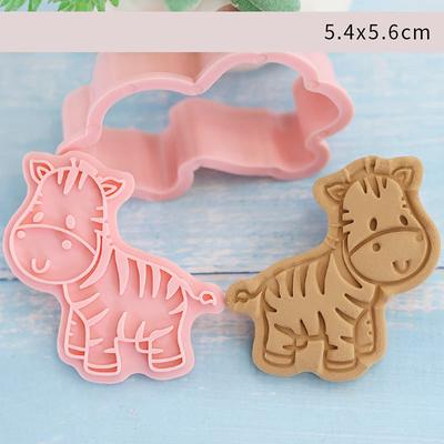 8 шт./Набор Формочки для печенья Форма лесных животных Вырубка для печенья Инструмент для украшения торта глазурью и мастикой
