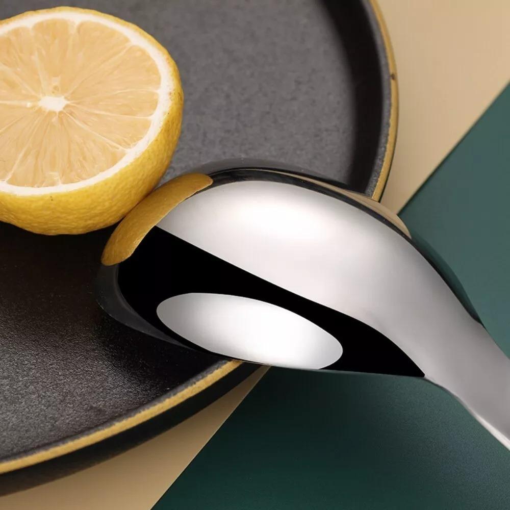 Ложка для риса из золота/серебра 304, сервировочная ложка из нержавеющей стали, новая ложка для супа