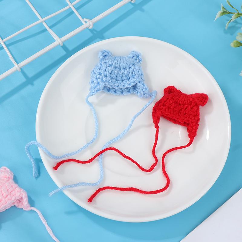 1/12 кукольный домик миниатюра милая вязаная шапочка шапка микро сцены аксессуары кукольные украшения