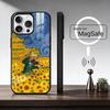 R-Искусство эпохи Возрождения Картина Для чехла телефона Magsafe для серий iPhone 17 16 15 14 13 12 11 Беспроводная зарядка
