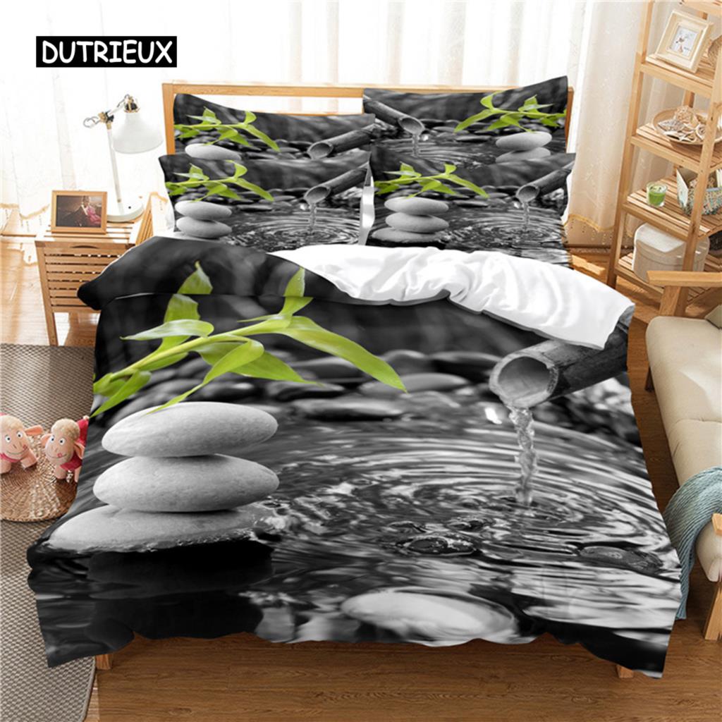 Комплект постельного белья Beach Coconut Tree, комплект пододеяльников, постельное белье с 3D-принтом, комплект постельного белья размера Queen, модный дизайн