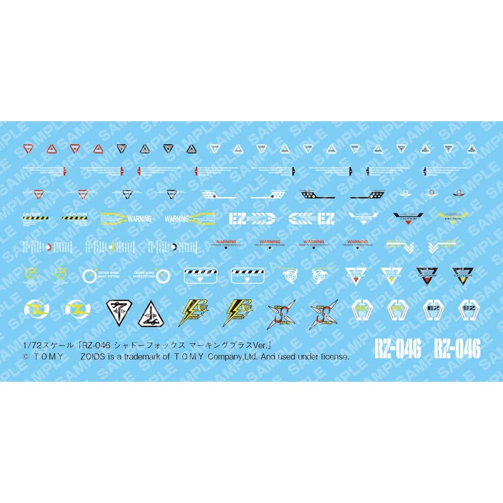 Kotobukiya Zoids RZ-046 Shadow Fox Marking Plus Version Масштаб 1/72 Пластиковая модель Длина 240 мм
