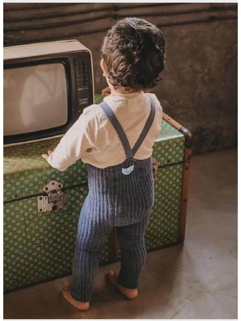 2025 Children's Warm Weightlifting Overalls: Stylish Autumn/Winter Pants for Boys and Girls