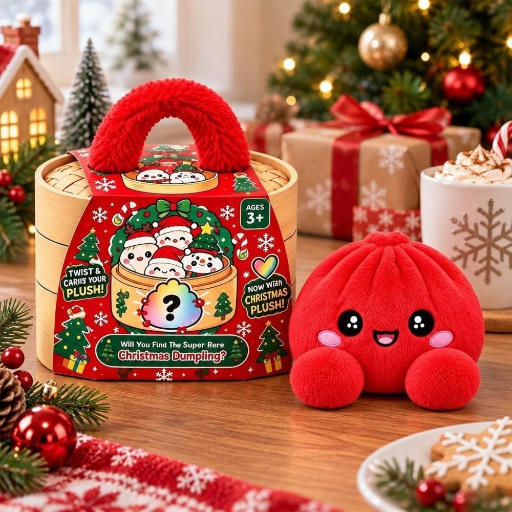 Squeezy Squeeze Toy Snowflake Pattern Fidget Toy New Stress Relief Plush Cute Cartoon Face