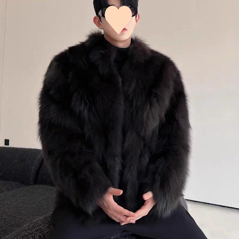 Мужское пальто мужское утолщенное норковое пальто зимнее пальто