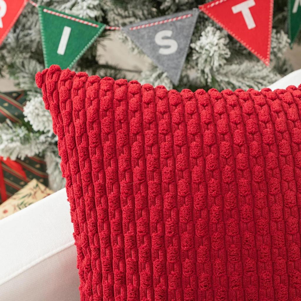 24*24in Pillow Cover Color Home Pillow Waist Cushion Cover