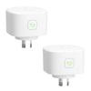 Au Smart Wi-Fi вилка с монитором энергопотребления Умная розетка работает с Alexa Google Assistant Smartthings