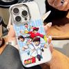 Чехол для телефона C-Captain Tsubasa для iPhone 17 16e 16 15 14 13 12 11 mini Pro Max X XR XSMAX 8 7 Air Plus Прозрачный Мягкий Чехол