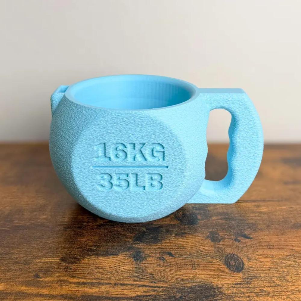Heat Insulation Weight Lifting Ice Cream Cup Stand Gym Themed Frozen Dessert Sleeve  Beach