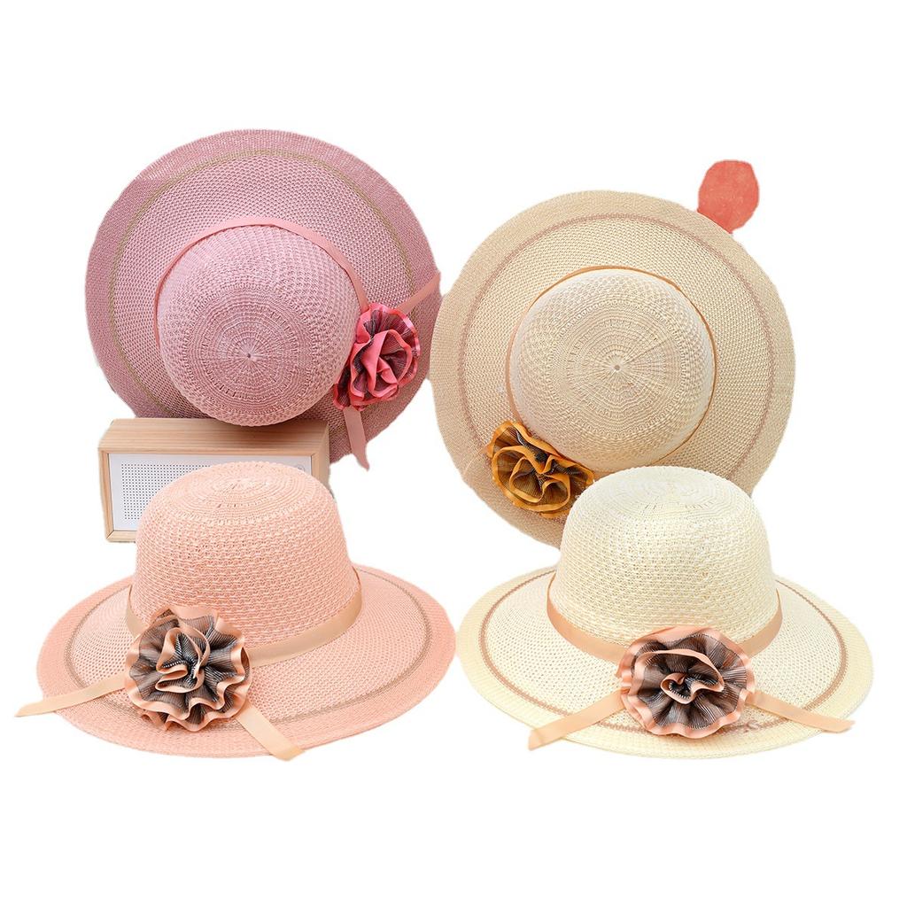 Летняя солнцезащитная шляпа, женская пляжная шляпа с бантом, уличная солнцезащитная шляпа с защитой от ультрафиолета для прогулок