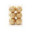 S Shape Christmas Ornament Balls 6 cm, Painted Plastic Christmas Tree Decorations, Festive Hanging Ornaments for Holiday, Party Set