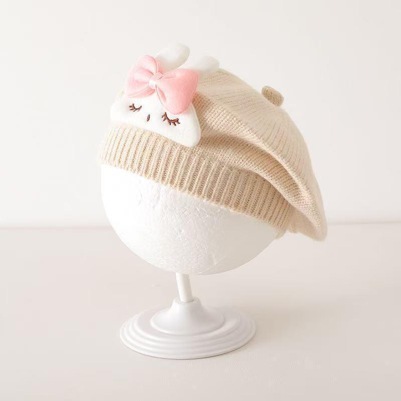 Детская шапка осень и зима шерстяная вязаная шапка детский берет милая супер милая для мальчиков и девочек шапка художника тренд