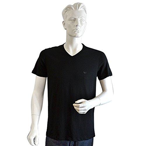 Emporio Armani Men's 3-Pack V-Neck T-Shirts, Size Small, 110856 CC722 21320 (Parallel Import)