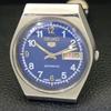 АВТОМАТИЧЕСКИЕ ВИНТАЖНЫЕ ЧАСЫ SEIKO 5 6309A ЯПОНИЯ МУЖСКИЕ С СИНИМ ЦИФЕРБЛАТОМ a500804-5