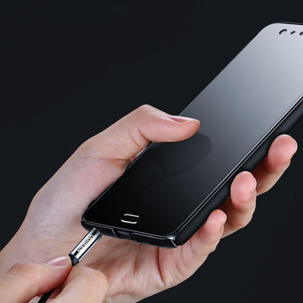 Ugreen AV119 Premium 5m 3.5mm Stereo Audio Cable - Black High-Fidelity Mini Jack Connector