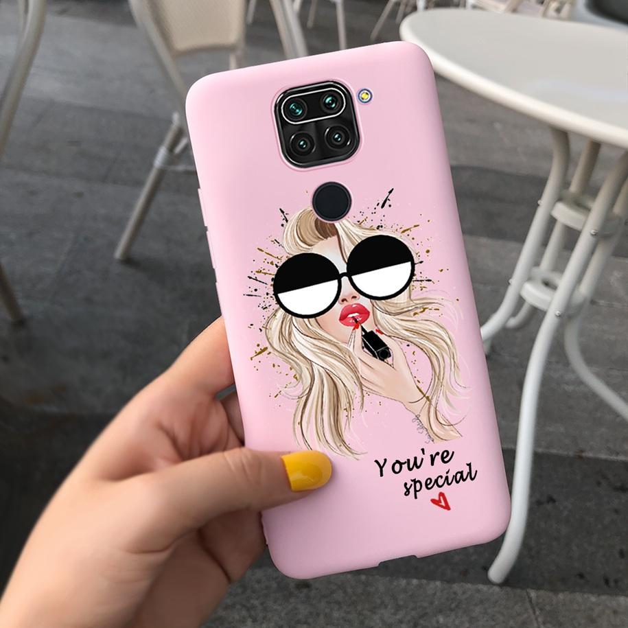 Чехол для Redmi Note 9, мягкий силиконовый чехол из ТПУ с мультяшным рисунком, чехлы для телефонов для Xiaomi Redmi Note 9 Note9 Note 9 Pro Max 9Pro Funda