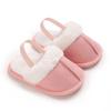 Новые хлопковые тапочки 0-18M с утеплением, мягкая подошва, обувь для малышей, удобные, противоскользящие, для ходьбы в помещении, для девочек и мальчиков, младенцев