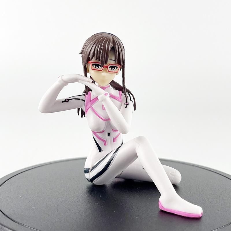 EVA Asuka Rei Mari Figure Set 3Pcs Neon Genesis Evangelion Anime PVC Action Figures Toys for Fans Gift Home Desk Decor