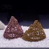 Пластиковый Декор Горы, Укрытие для Креветок в Аквариуме, Полая Гора 3D-Печати, Маленький Аквариум для Укрытия Петушка, Пещера-Укрытие