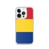 Coque Télephone Drapeau Roumanie - iPhone 14 Pro