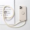 Ring Holder Strap Case For iPhone 13 12 Pro Mini XS Max XR X SE 2020 7 8 Plus 11 Pro Crossbody Cord Lanyard Magnetic TPU Cover