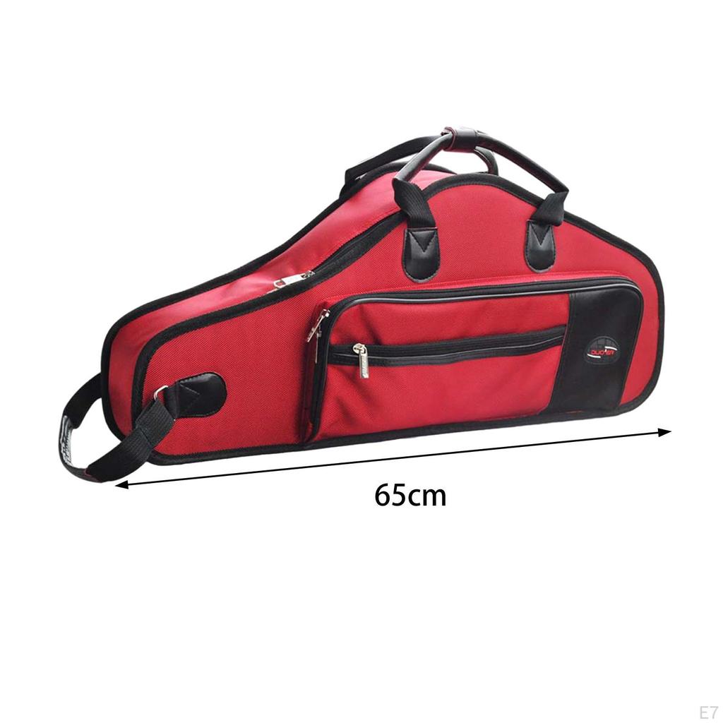 Оксфордский чехол для хранения саксофона, противоударный регулируемый двойной ремень, ветер