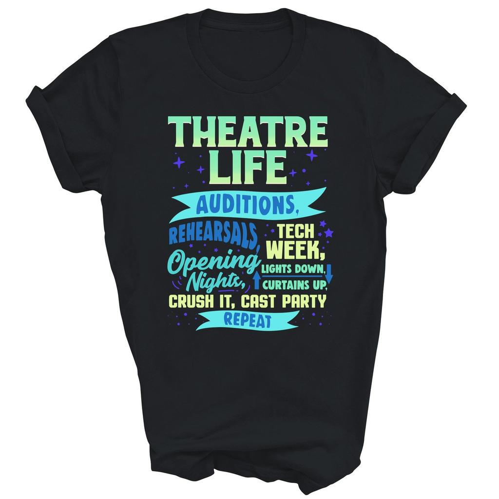 Theatre Nerd Actor Funny Musical Shirt Gift Unisex T-Shirt