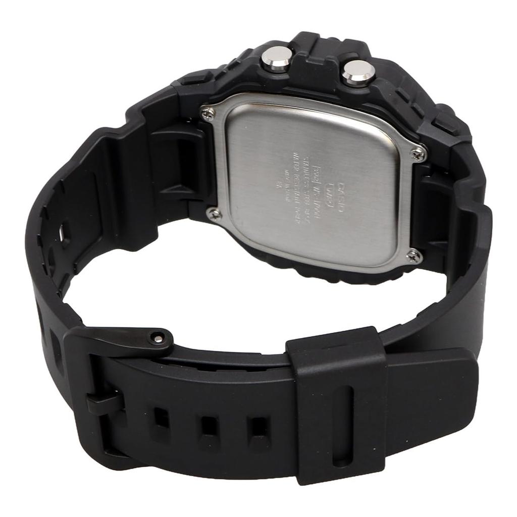 Casio Цифровые часы с графиком приливов и отливов и данными о фазах Луны, зарубежная модель, мужской дисплей, черный, WS-1700H-1AV, [Б/У]