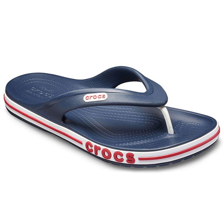 Crocs Унисекс Bayaband Темно-синие Износостойкие Дышащие Быстросохнущие Нескользящие Спортивные Шлепанцы 205393-4CC