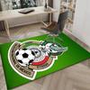 Mexico Football Crest Area Rug for Office, Chair Rug, Decorative Carpet Livingroom Mat, Large Size Fan gifts Christmas gifts