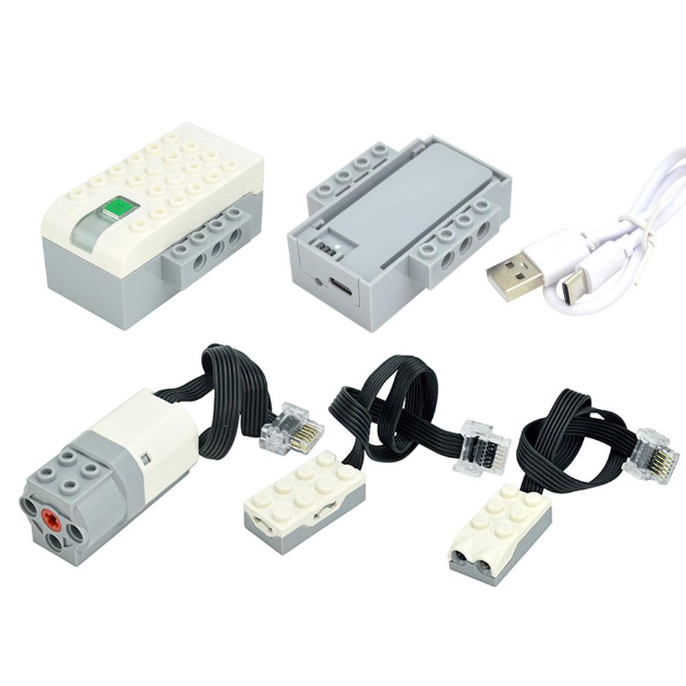 Электрический набор деталей PF Fit for Wedo 45300 Hub и программное обеспечение WeDo 2.0 Fit for MEDIUM MOTORS 21980 45303 Игрушки Leduo